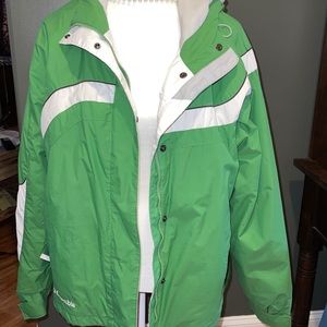 🌸 Columbia Sportswear winter / ski  jacket size xl lots of‎ extra pockets